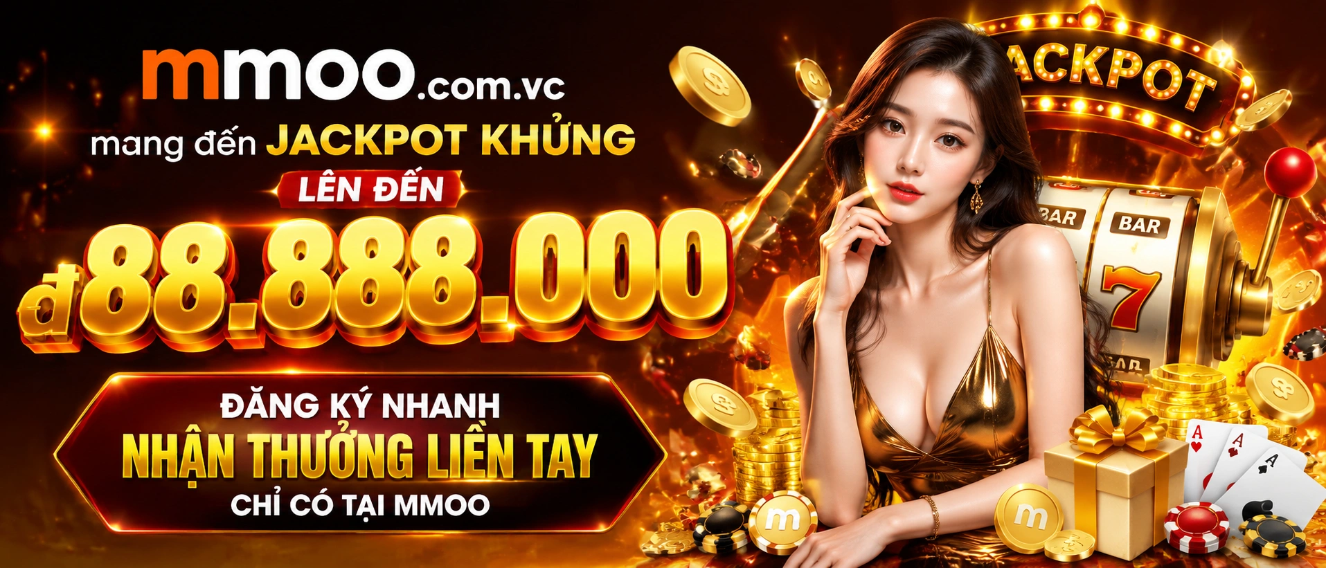 mmoo casino trực tuyến giao diện nổi bật